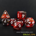 Bescon Two Tone Moonstone Dice Polyhedral Dice Set of 7